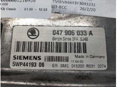 Recambio de centralita motor uce para skoda fabia (6y2/6y3) classic referencia OEM IAM 5WP4419306 047906033A SIMOS3PA SJ48 2