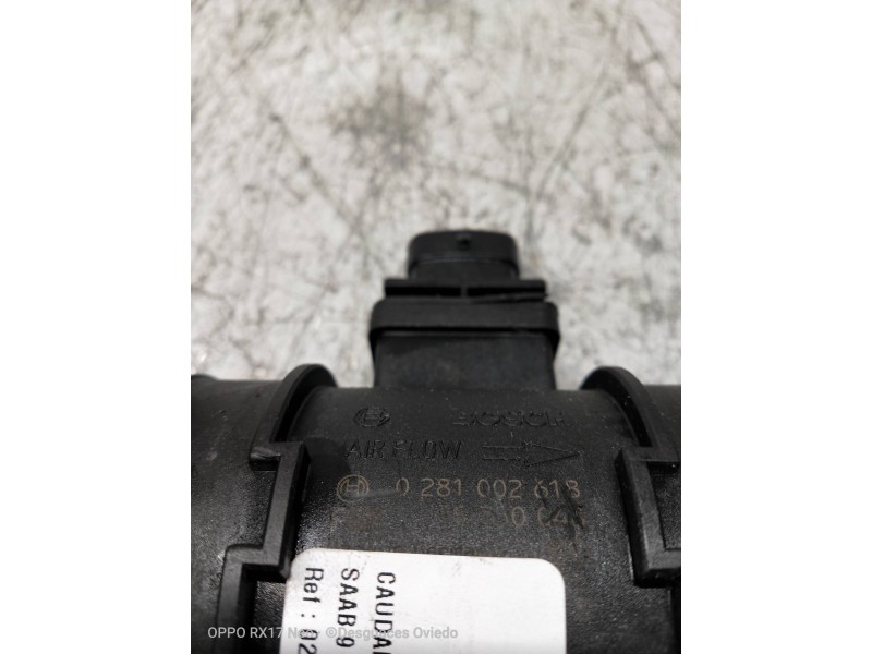 Recambio de caudalimetro para saab 9-5 berlina 1.9 tid vector referencia OEM IAM 0281002618  BOSCH