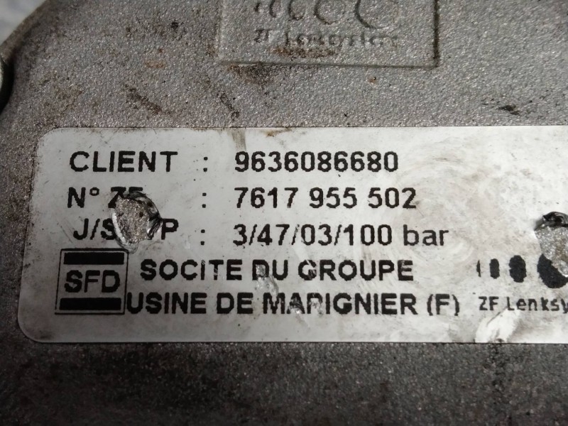 Recambio de bomba direccion para citroen c5 berlina 2.0 hdi sx referencia OEM IAM 9636086680 7617955502 