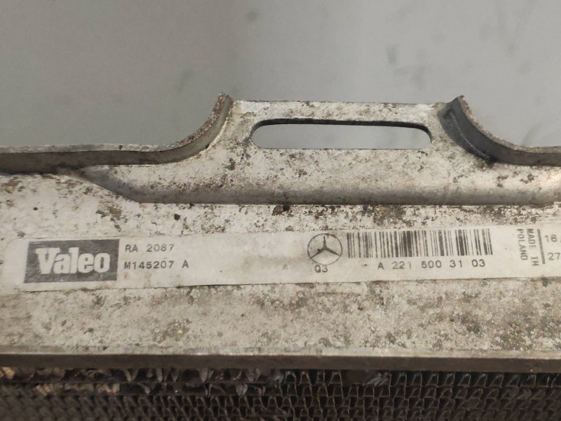 Recambio de radiador agua para mercedes clase cl (w216) coupe 500 4-matic (216.386) referencia OEM IAM A2215003103  