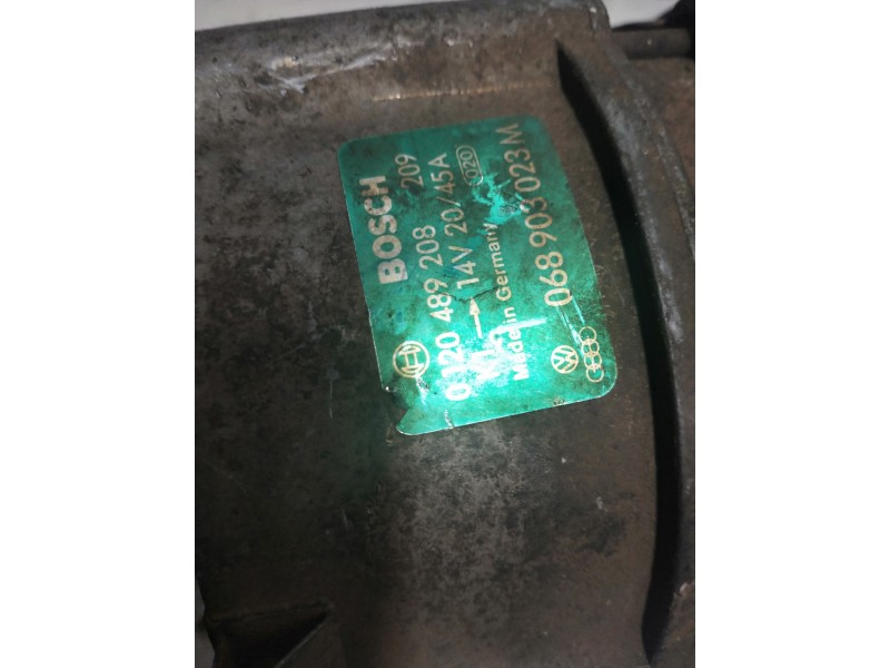 Recambio de alternador para volkswagen golf ii (191/193) memphis referencia OEM IAM 0120489208  