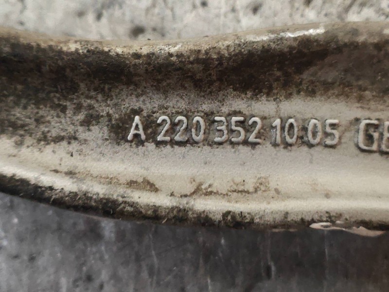 Recambio de brazo suspension superior trasero izquierdo para mercedes clase cl (w216) coupe 500 4-matic (216.386) referencia OEM