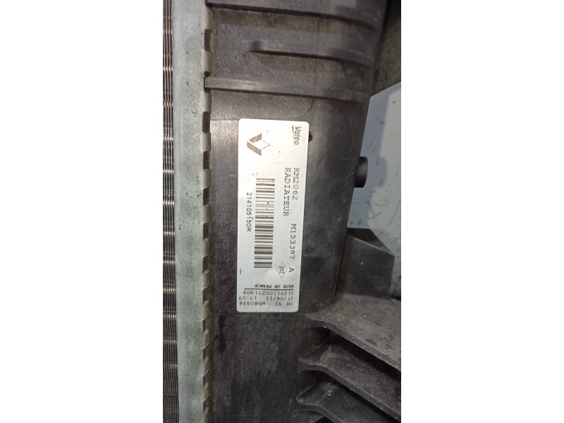 Recambio de radiador agua para renault megane iii coupe expression referencia OEM IAM 214105150R M153387 