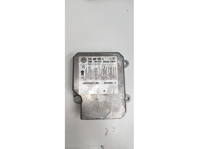 Recambio de kit airbag para volkswagen polo (9n1) conceptline referencia OEM IAM   