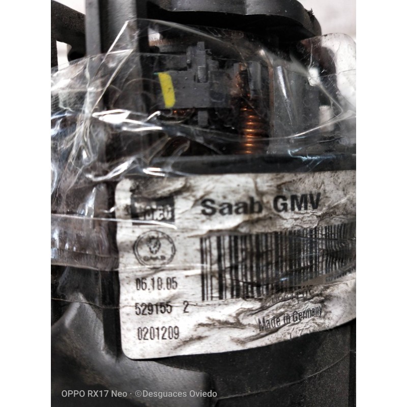 Recambio de motor calefaccion para saab 9-5 berlina 1.9 tid vector referencia OEM IAM 5291552  