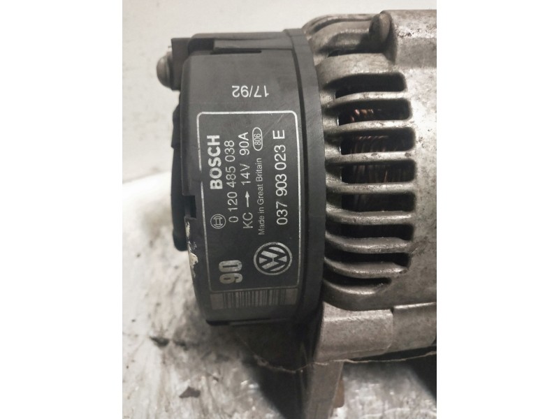 Recambio de alternador para volkswagen golf iii berlina (1h1) gti referencia OEM IAM 0120485038   Recambio de alternador para volkswagen golf iii berlina (1h1) gti referencia OEM IAM 0120485038
