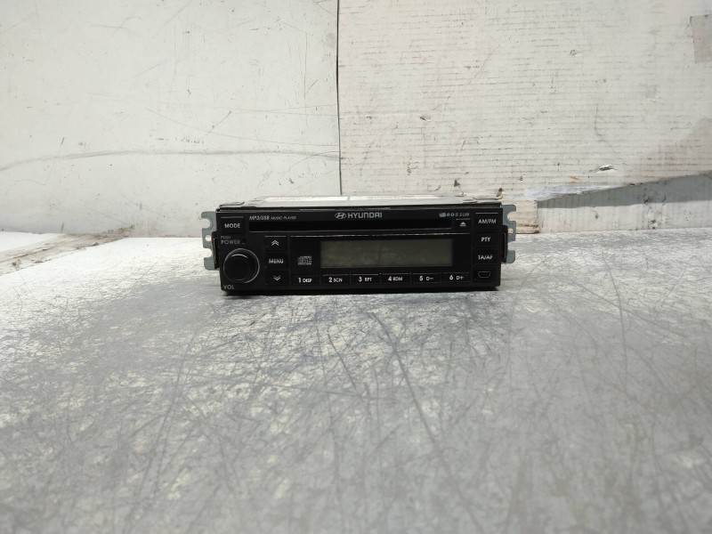 Recambio de sistema audio / radio cd para hyundai getz (tb) 1.5 crdi referencia OEM IAM M85001C106  