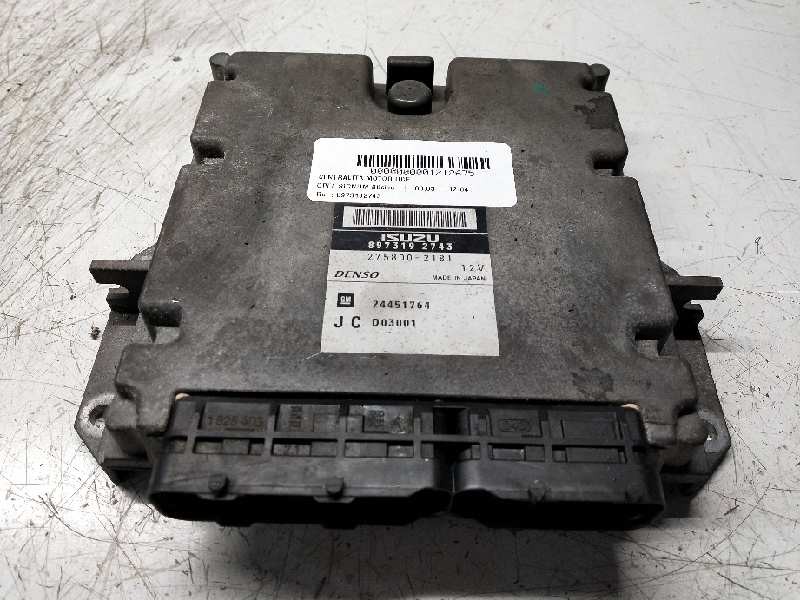 Recambio de centralita motor uce para opel signum básico referencia OEM IAM 2758002181 8973192743 24451764