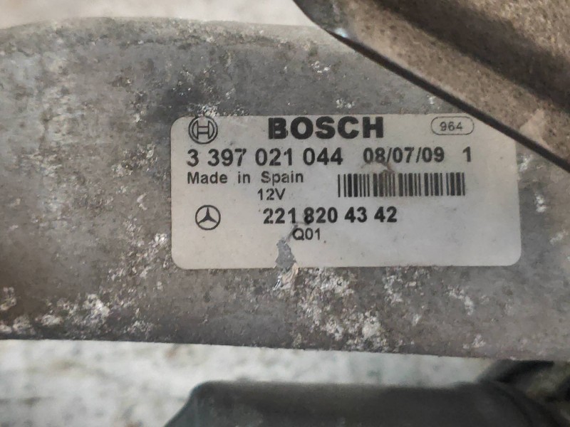 Recambio de motor limpia delantero para mercedes clase cl (w216) coupe 500 4-matic (216.386) referencia OEM IAM 2218204442 33970