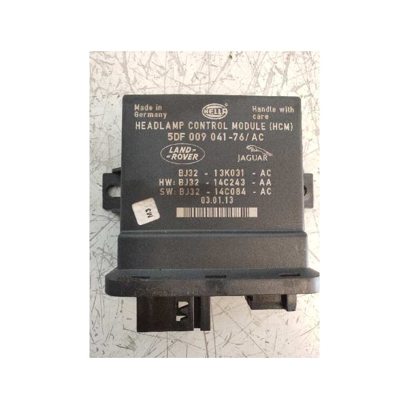 Recambio de centralita luces para land rover evoque 2.2 td4 cat referencia OEM IAM 5DF00904176AC BJ3213K031AC BJ3214C243AA BJ321