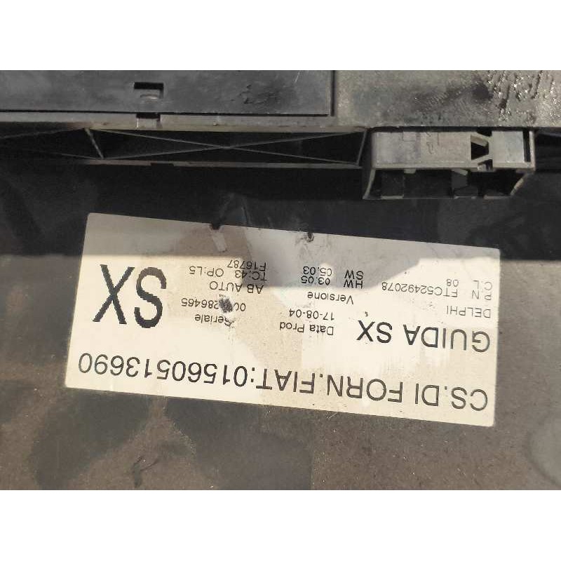 Recambio de mando calefaccion / aire acondicionado para alfa romeo gt (125) 1.9 jtd 16v 150/ distinctive referencia OEM IAM 0156