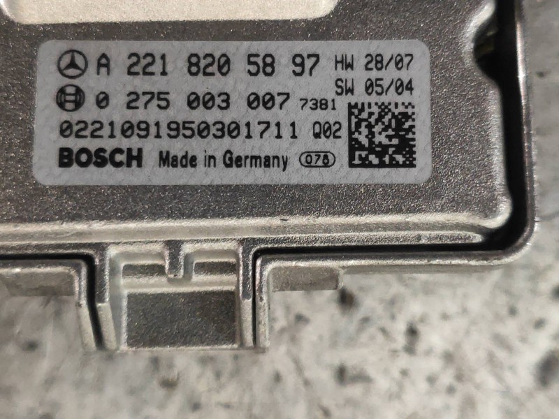 Recambio de modulo electronico para mercedes clase cl (w216) coupe 500 4-matic (216.386) referencia OEM IAM 0275003007 A22182058