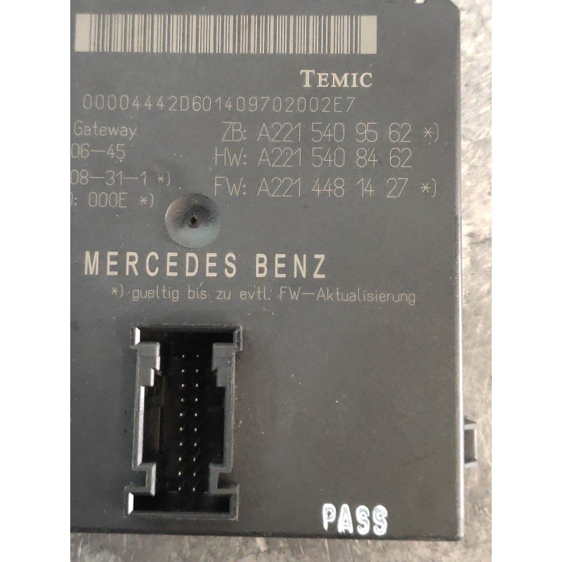 Recambio de modulo electronico para mercedes clase cl (w216) coupe 500 4-matic (216.386) referencia OEM IAM A2215409562 A2215408