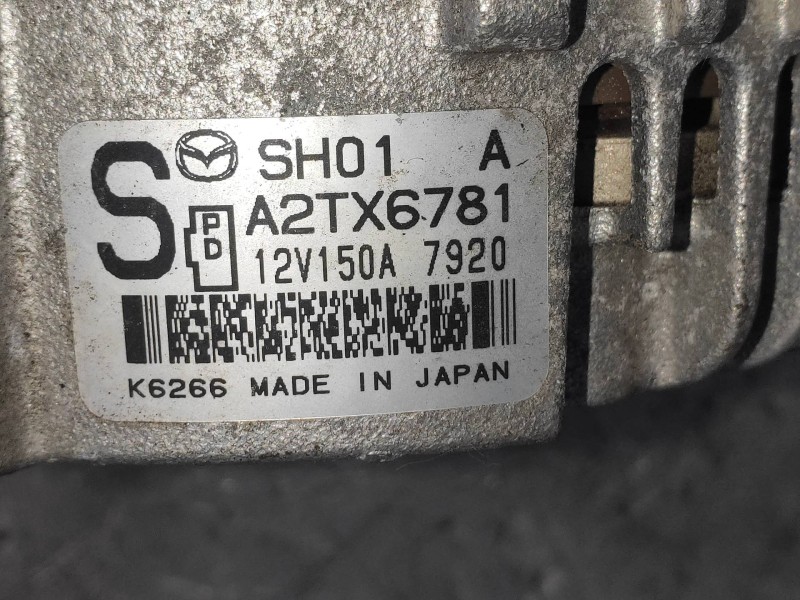 Recambio de alternador para mazda 3 lim. () style referencia OEM IAM A2TX6781 SH01A 