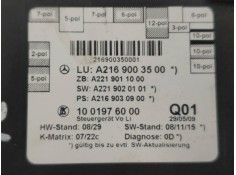Recambio de modulo electronico para mercedes clase cl (w216) coupe 500 4-matic (216.386) referencia OEM IAM A2169003500 A2219011 2