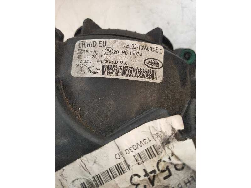 Recambio de faro izquierdo para land rover evoque 2.2 td4 cat referencia OEM IAM BJ3213W030E  