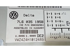 Recambio de sistema audio / radio cd para volkswagen touareg (7la) tdi r5 referencia OEM IAM 7L6035195B   2