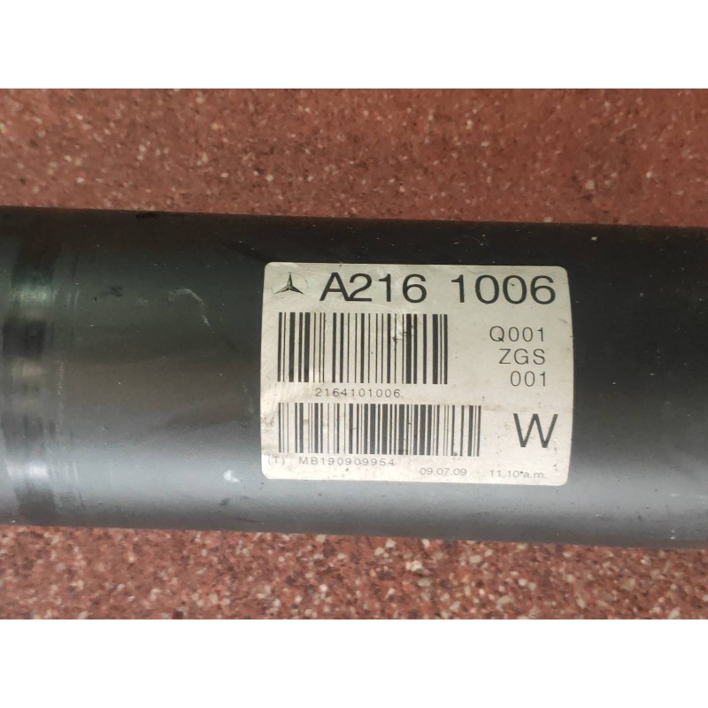 Recambio de transmision central para mercedes clase cl (w216) coupe 500 4-matic (216.386) referencia OEM IAM A2161006  