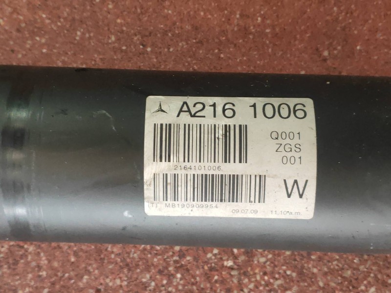 Recambio de transmision central para mercedes clase cl (w216) coupe 500 4-matic (216.386) referencia OEM IAM A2161006  