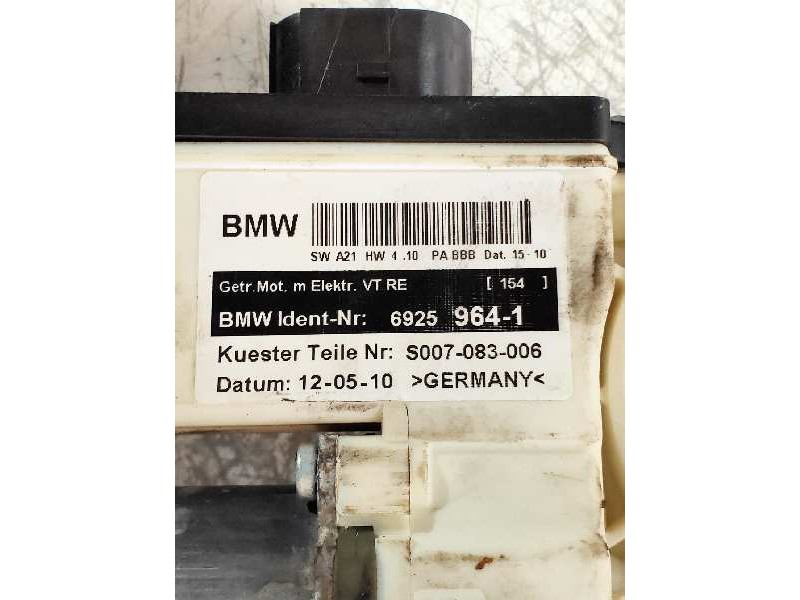 Recambio de elevalunas delantero derecho para bmw x3 (e83) 2.0d referencia OEM IAM 69259641  