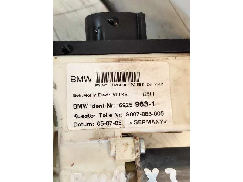 Recambio de elevalunas delantero izquierdo para bmw x3 (e83) 2.0d referencia OEM IAM 69259631  