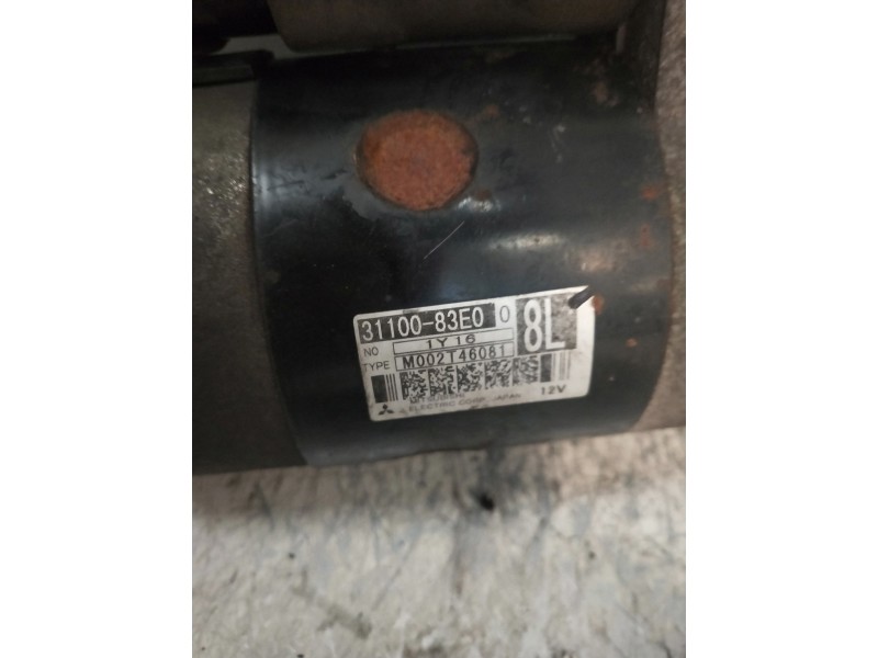 Recambio de motor arranque para suzuki wagon r+ rb (mm) 1.3 gl referencia OEM IAM 3110083E00  