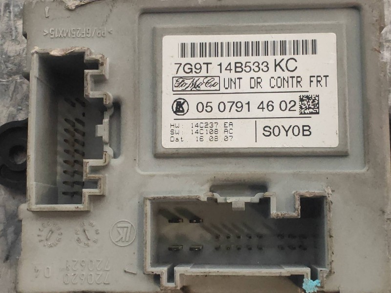 Recambio de modulo electronico para land rover freelander (lr2) 2.2 td4 referencia OEM IAM 7G9T14B533KC 0507914602 