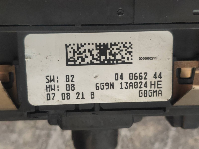 Recambio de mando luces para land rover freelander (lr2) 2.2 td4 referencia OEM IAM 6G9N13A024HE 04066244 