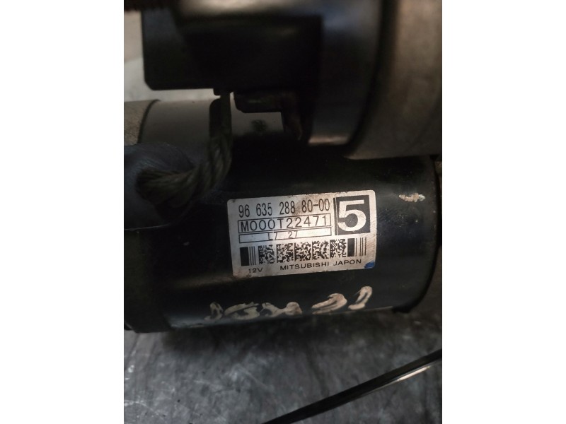 Recambio de motor arranque para peugeot 308 confort referencia OEM IAM 9663528880  