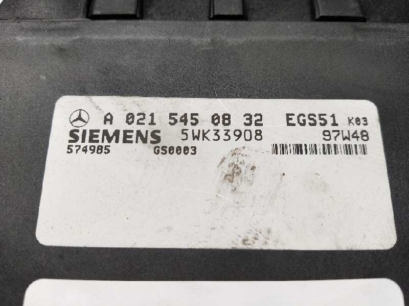 Recambio de centralita cambio automatico para mercedes clase e (w210) berlina diesel 300 turbodiesel (210.025) referencia OEM IA
