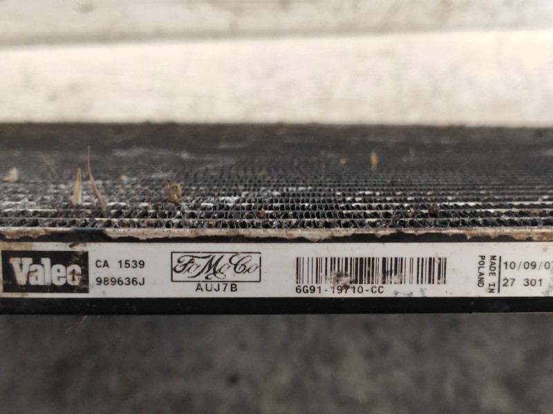 Recambio de condensador / radiador aire acondicionado para land rover freelander (lr2) 2.2 td4 referencia OEM IAM 6G9119710CC 98