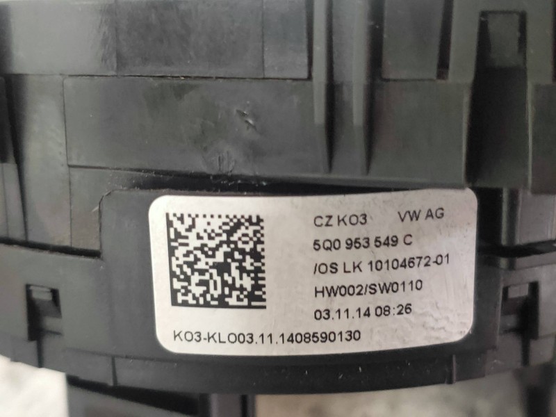 Recambio de anillo airbag para seat leon st (5f8) reference referencia OEM IAM 5Q0953549C  