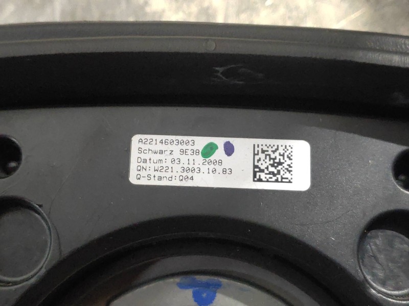 Recambio de volante para mercedes clase cl (w216) coupe 500 4-matic (216.386) referencia OEM IAM A2214603003 A2218202411 