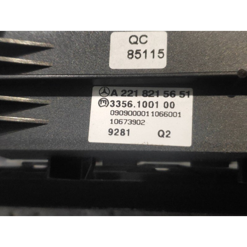 Recambio de mando multifuncion para mercedes clase cl (w216) coupe 500 4-matic (216.386) referencia OEM IAM A2218215651  