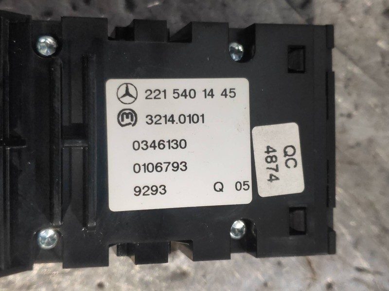 Recambio de mando multifuncion para mercedes clase cl (w216) coupe 500 4-matic (216.386) referencia OEM IAM 2215401415  