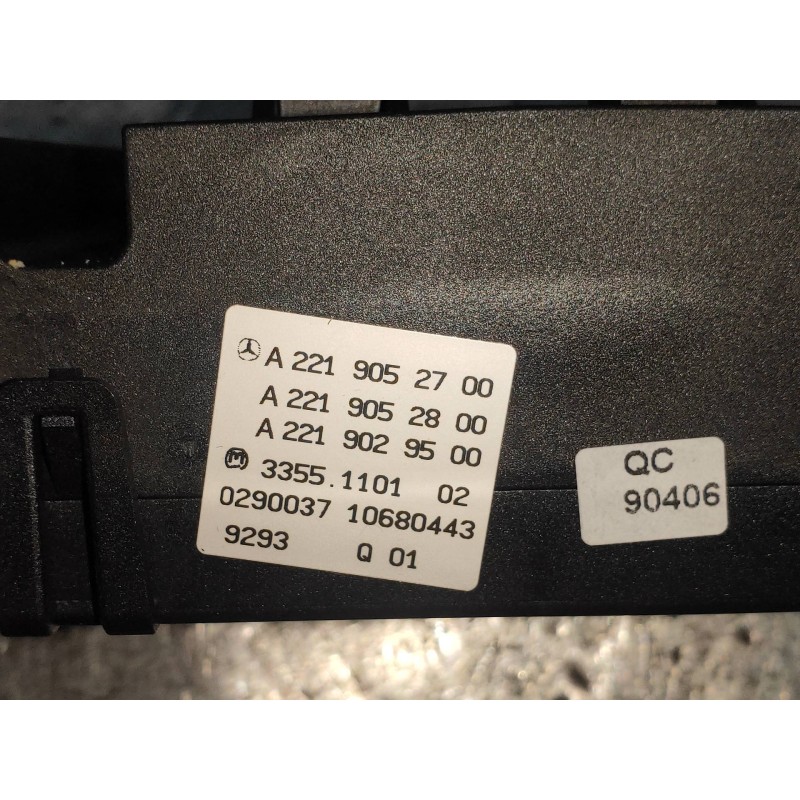 Recambio de mando calefaccion / aire acondicionado para mercedes clase cl (w216) coupe 500 4-matic (216.386) referencia OEM IAM 