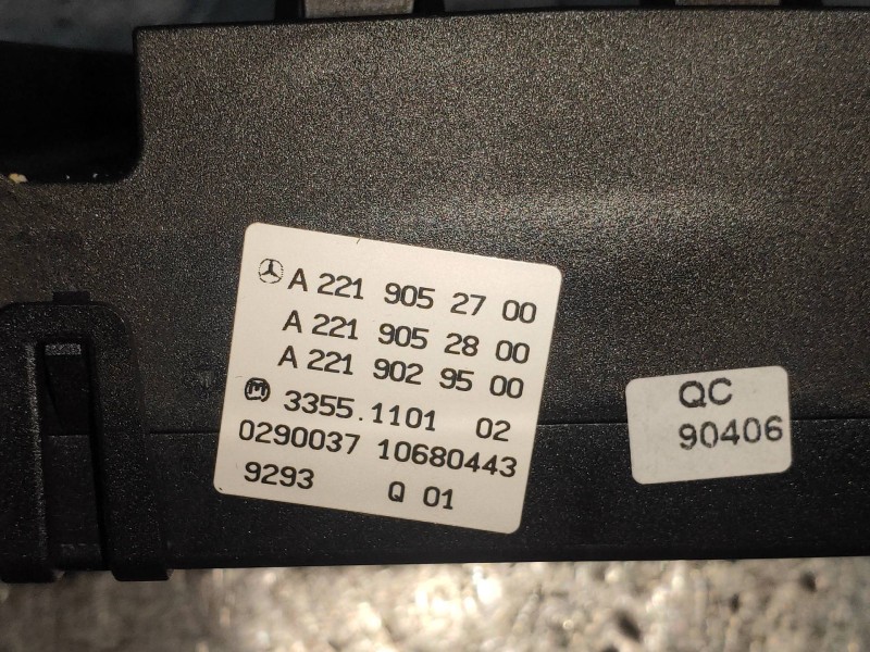 Recambio de mando calefaccion / aire acondicionado para mercedes clase cl (w216) coupe 500 4-matic (216.386) referencia OEM IAM 