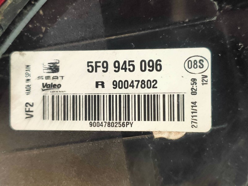 Recambio de piloto trasero derecho para seat leon st (5f8) reference referencia OEM IAM 5F9945096 90047802 