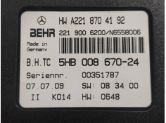 Recambio de modulo electronico para mercedes clase cl (w216) coupe 500 4-matic (216.386) referencia OEM IAM A2218704192 5HB00867 2