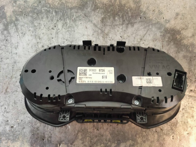 Recambio de cuadro instrumentos para seat leon st (5f8) reference referencia OEM IAM 5F0920872A A2C90681200 5F0920863