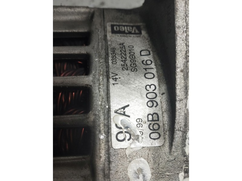 Recambio de alternador para volkswagen passat berlina (3b2) comfortline referencia OEM IAM 06B903016D  