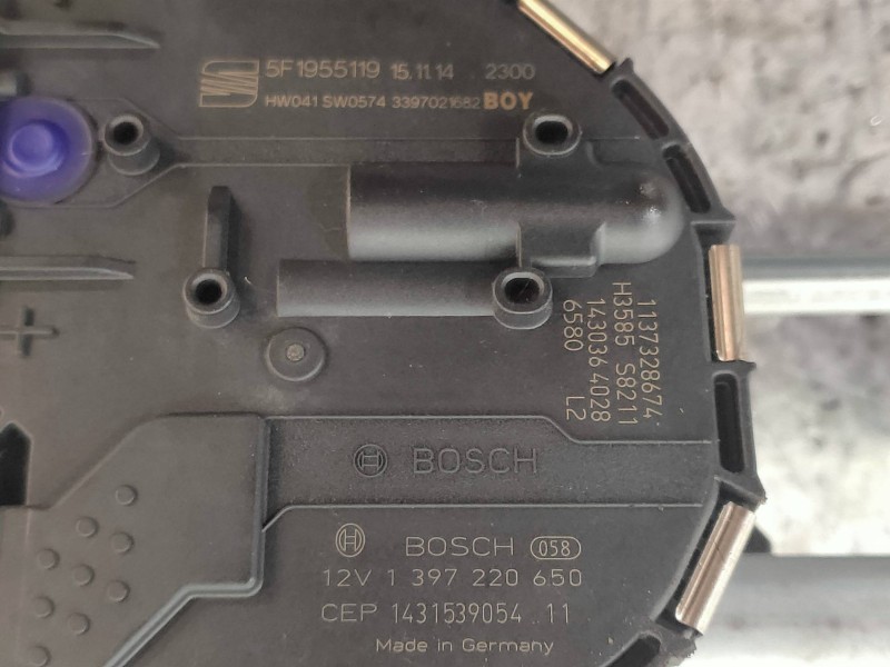 Recambio de motor limpia delantero para seat leon st (5f8) reference referencia OEM IAM 5F1955119 1397220650 3397021682 