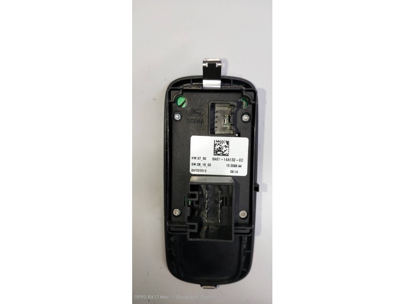 Recambio de mando elevalunas delantero izquierdo para ford fiesta (cb1) ambiente referencia OEM IAM 6A6T14A132EC  
