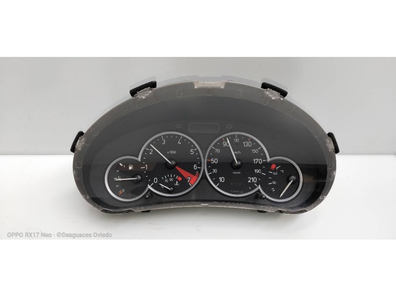 Recambio de cuadro instrumentos para peugeot 206 berlina gti referencia OEM IAM 9648838680  