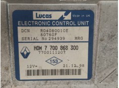 Recambio de centralita motor uce para renault kangoo (f/kc0) authentique referencia OEM IAM R04080010E 7700868300 7700111207 2