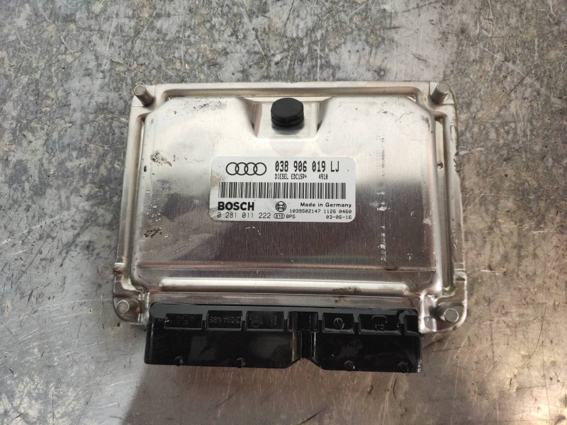 Recambio de centralita motor uce para audi a4 berlina (8e) 1.9 tdi (96kw) referencia OEM IAM 0281011222 038906019LJ 