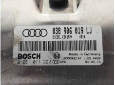 Recambio de centralita motor uce para audi a4 berlina (8e) 1.9 tdi (96kw) referencia OEM IAM 0281011222 038906019LJ  2