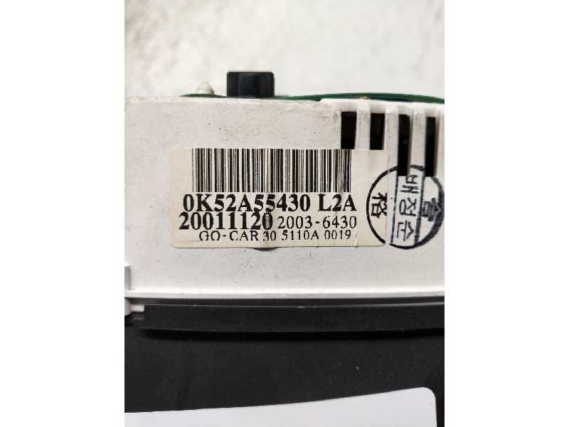 Recambio de cuadro instrumentos para kia carnival ii 2.9 crdi lx referencia OEM IAM 0K52A55430 20036430 L2A 0K52A55430A