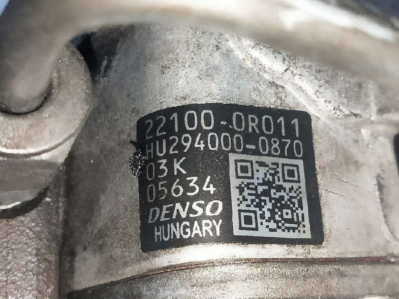 Recambio de bomba inyeccion para toyota corolla verso (r1) 2.2 d-4d luna referencia OEM IAM 2940000870 221000R011 DENSO