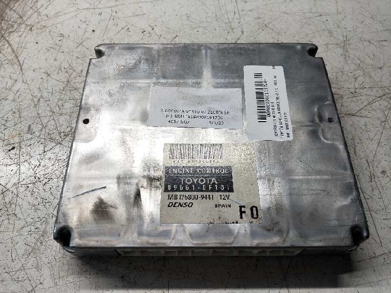 Recambio de centralita motor uce para toyota corolla verso (r1) 2.2 d-4d luna referencia OEM IAM 896610F101 MB1758009441 F0